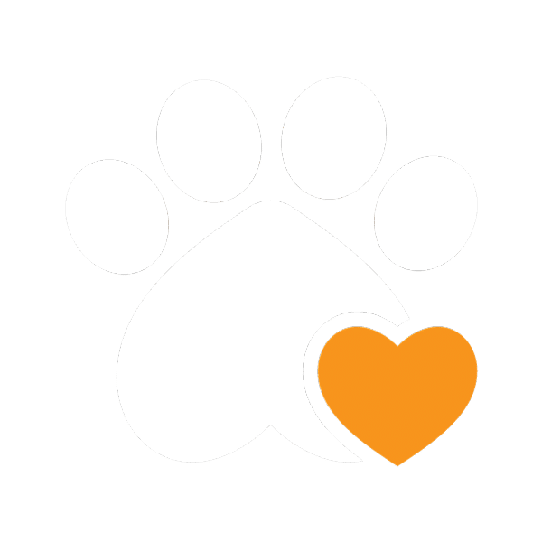 icon of a paw with a heart